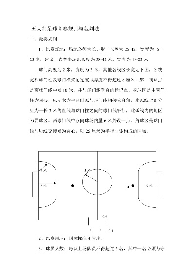 5人制足球场标准尺寸详解-第3张图片-www.211178.com_果博福布斯