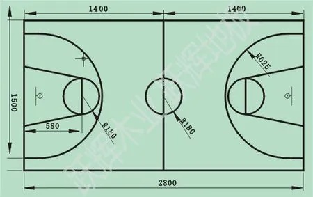 篮球场地标准尺寸图解及相关规定介绍