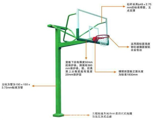 室外篮球架多少钱一套？价格介绍及推荐购买地点-第2张图片-www.211178.com_果博福布斯