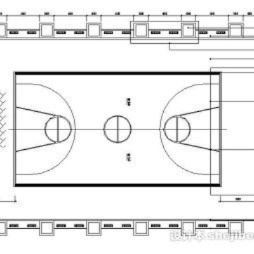 篮球场场地尺寸平面图详解，如何正确绘制？-第2张图片-www.211178.com_果博福布斯